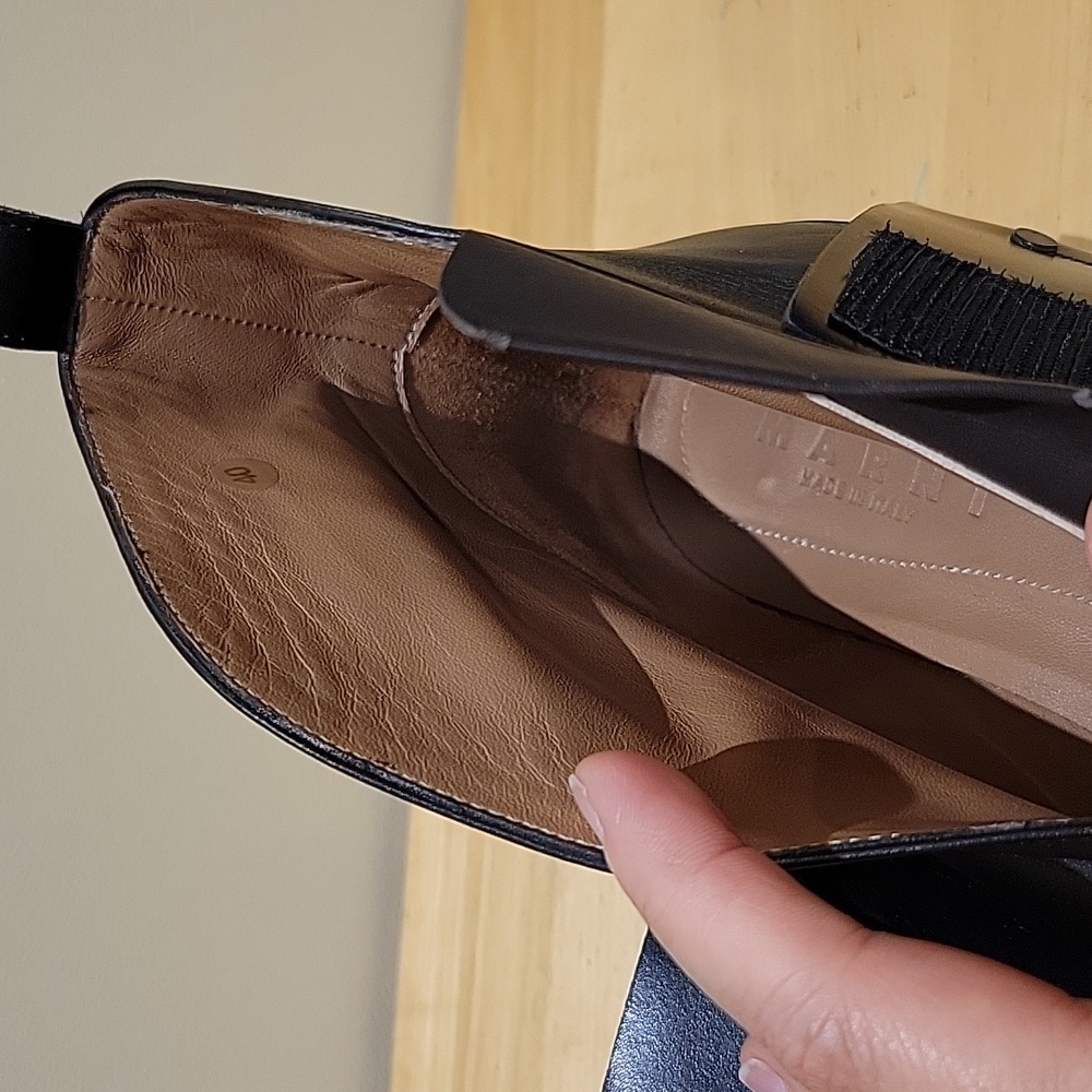 Marni Black Leather Chelsea Boots - Picture 11 of 15